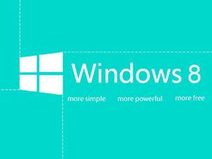win8 style win8 system introduction ppt template