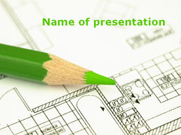 Pencil drawing design industry ppt template