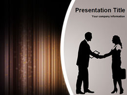 Business cooperation ppt template