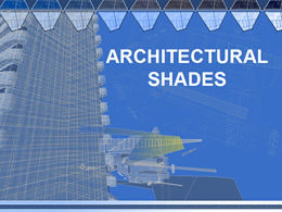 Architectural design drawings-ppt template for the construction industry