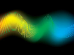 Цветная световая полоса PPT фоновое изображение шаблона