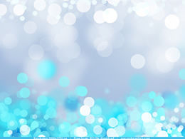Blue elegant light spot PPT background picture 2
