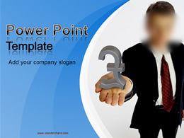 Foreign financial business ppt template