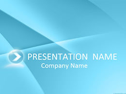 Apple wind series blue PPT background template
