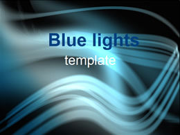 Blue glare background template