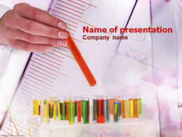 Chemistry experiment education teaching ppt template