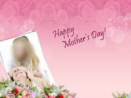 Szczęśliwy dzień matki szablon ppt dzień matki