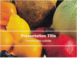 Nutrition ppt template