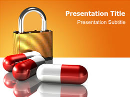 Drug safety theme ppt template