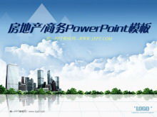 Download del modello PowerPoint immobiliare / aziendale in stile coreano