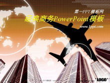 Download grátis do modelo clássico do PowerPoint de negócios coreano
