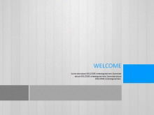 Gray win8 style business PPT template free