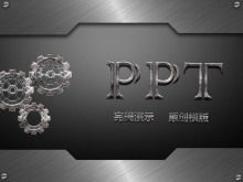 Unduhan template PPT dinamis perlengkapan logam yang dipersonalisasi
