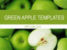 Fresh fruit background PowerPoint Template