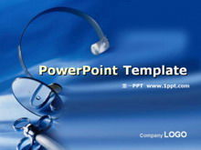Medical equipment medical PPT template
