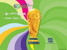 Hercules Cup background fifa World Cup PPT template download