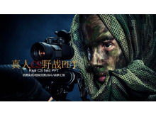 Special forces army special forces PPT template free download