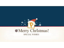 Feliz Natal! Download do modelo PPT do Feliz Natal