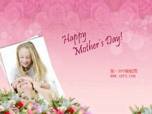 Ziua Mamei fericite _ Descărcare șablon PPT de Ziua Mamei