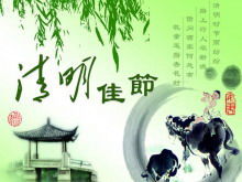 Ching Ming Festivali PPT şablon indir