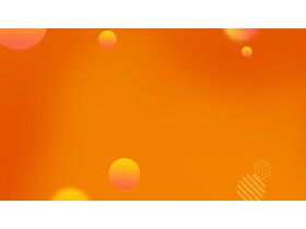 Pomarańczowy gradientowy obraz tła PPT w tle