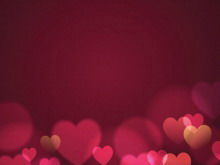 Red mood PPT background picture download