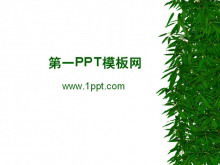 Download de imagem de fundo de folhas de bambu de bambu PPT