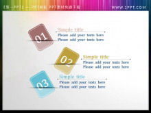Unduh gratis template katalog PPT gaya bookmark sederhana
