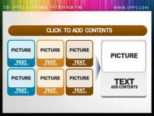 Download de material de caixa de texto de slide acumulado
