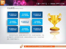 Grafico PPT di promozione aziendale tridimensionale micro Daquan