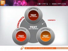 Download do diagrama de relacionamento do PowerPoint de ligação de associação paralela