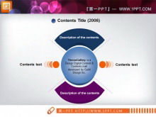Download de material de slides de apresentação de conteúdo conciso