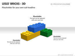 Lego series PPT3D chart