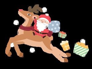산타 클로스 선물 상자 컬러 볼 크리스마스 요소 무료 패키지 다운로드 (15 장)
