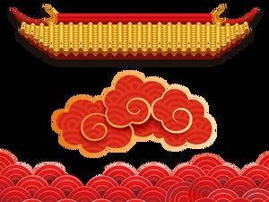 中国传统吉祥新年高清免抠图（8张）
