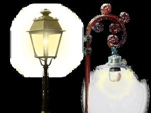 A variety of street lamp horse lantern png picture material package download (60 photos)