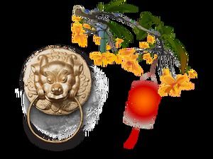 Chinese style objects and utensils png picture material (15 photos)