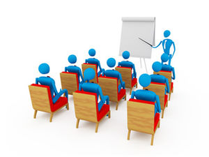 3D villain meeting series ppt material picture