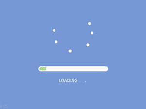 loading progress bar-text box loading animation ppt template PowerPoint  Templates Free Download