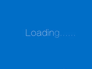 Two simple loading loading animation special effect ppt templates