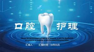 Ağız diş bakımı ppt şablonu