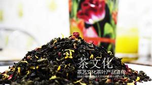 Plantilla ppt de promoción de la cultura del té