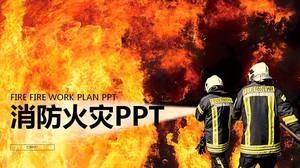 PPT-Vorlage zur Brandbekämpfung