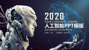 PPT-Vorlage für den intelligenten Roboterarbeitsbericht