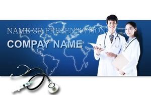 Doctor report report ppt template