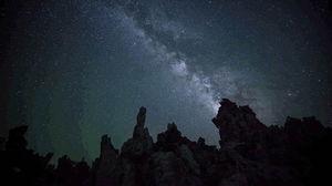 Zwei atmosphärische Sternenhimmel PPT Hintergrundbilder