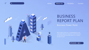 2.5D illustration AI artificial intelligence technology theme ppt template 2.5D illustration AI artificial intelligence technology theme ppt template