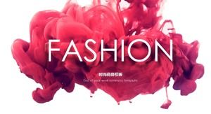 Creative fashion watercolor simple universal ppt template