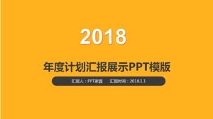 Einfache PPT-Vorlage für den Jahresbericht im Geschäftsstil