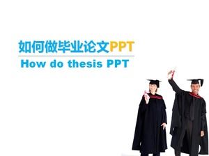 Modelo de PPT de defesa de tese de graduação conciso branco
